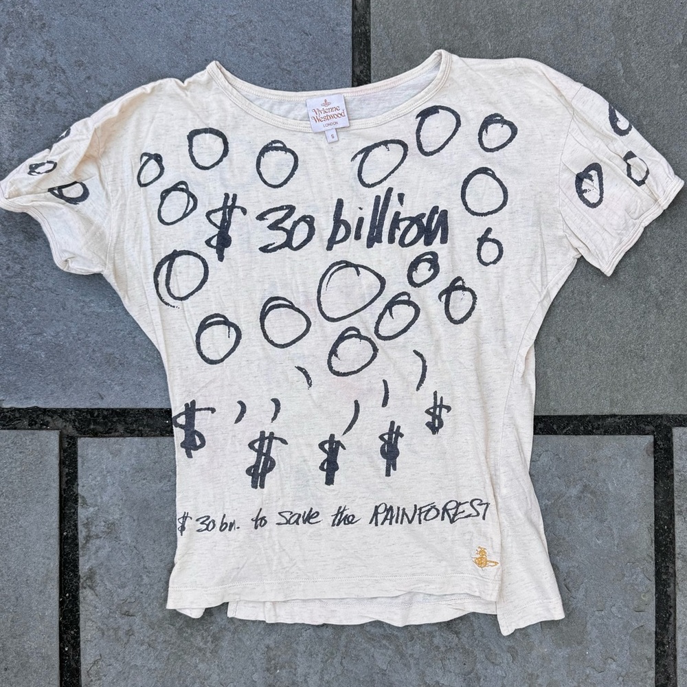 SOLD- RARE VIVIENNE WESTWOOD TOP GOLD LABEL 90’s